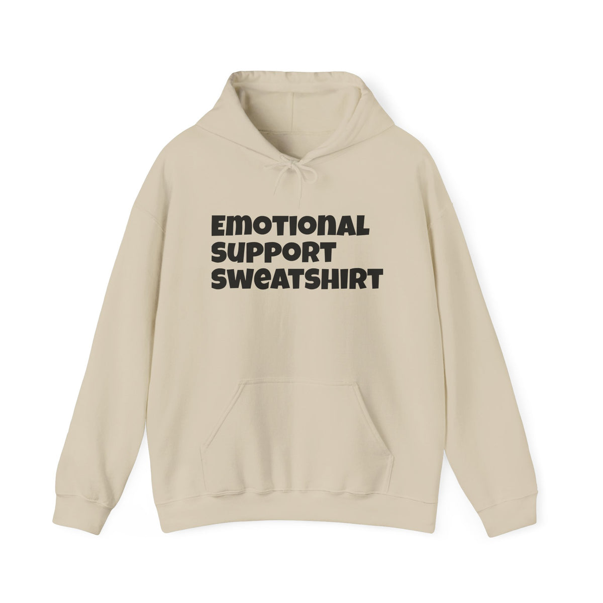 Emotional Support Sweatshirt Hoodie — Cozy Mental Health Comfort