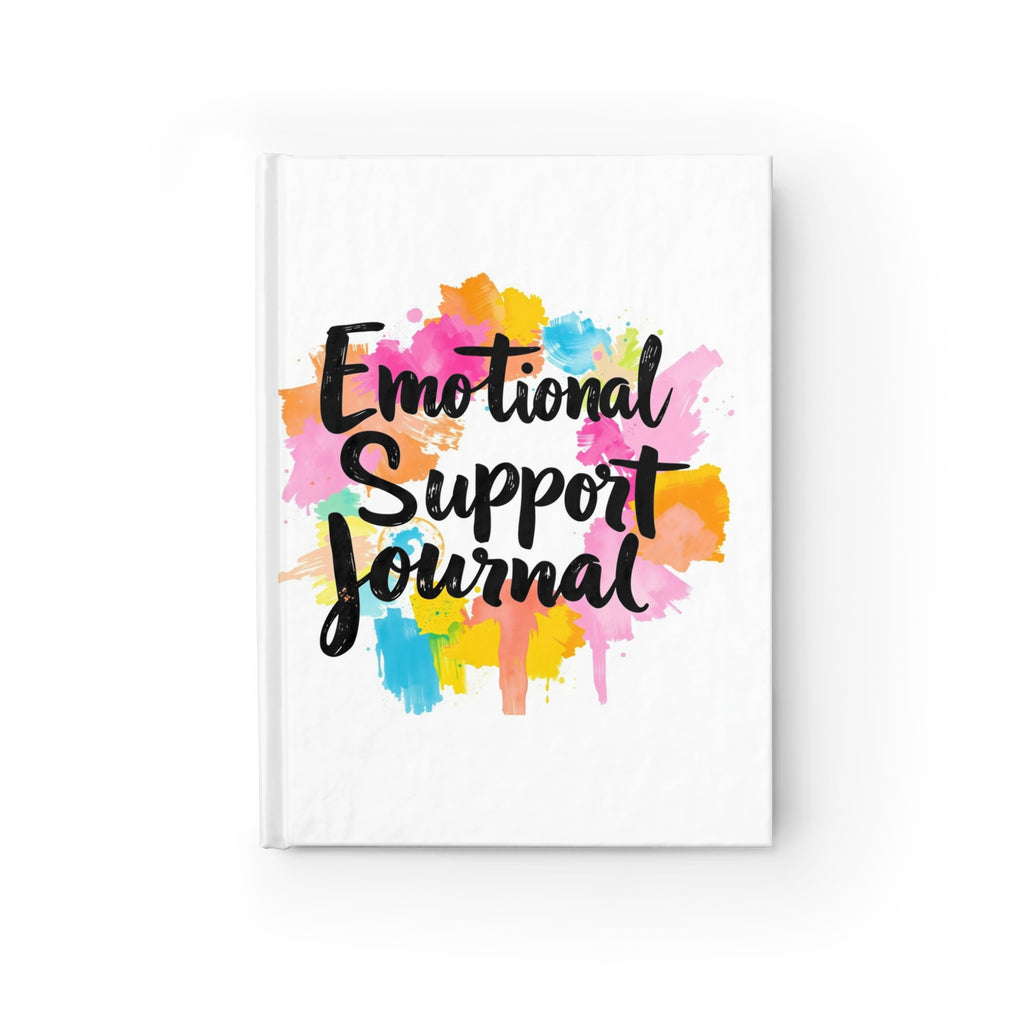 Emotional Support Journal – Ruled Line Notebook