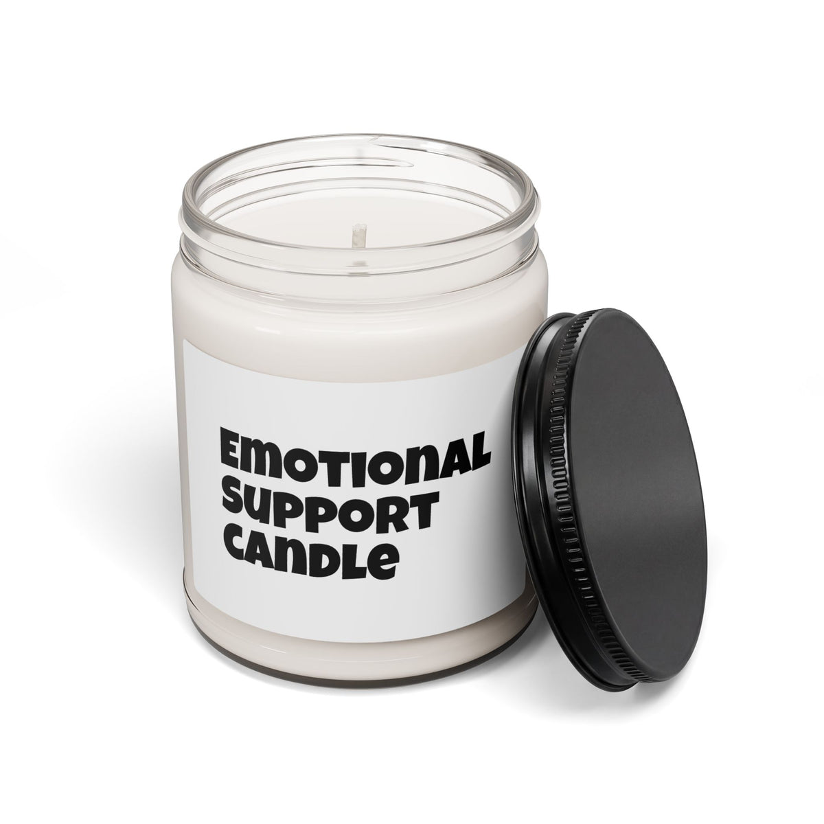 Emotional Support Candle — 9oz Scented Soy Candle (Stress Relief, Self-Care Gift)