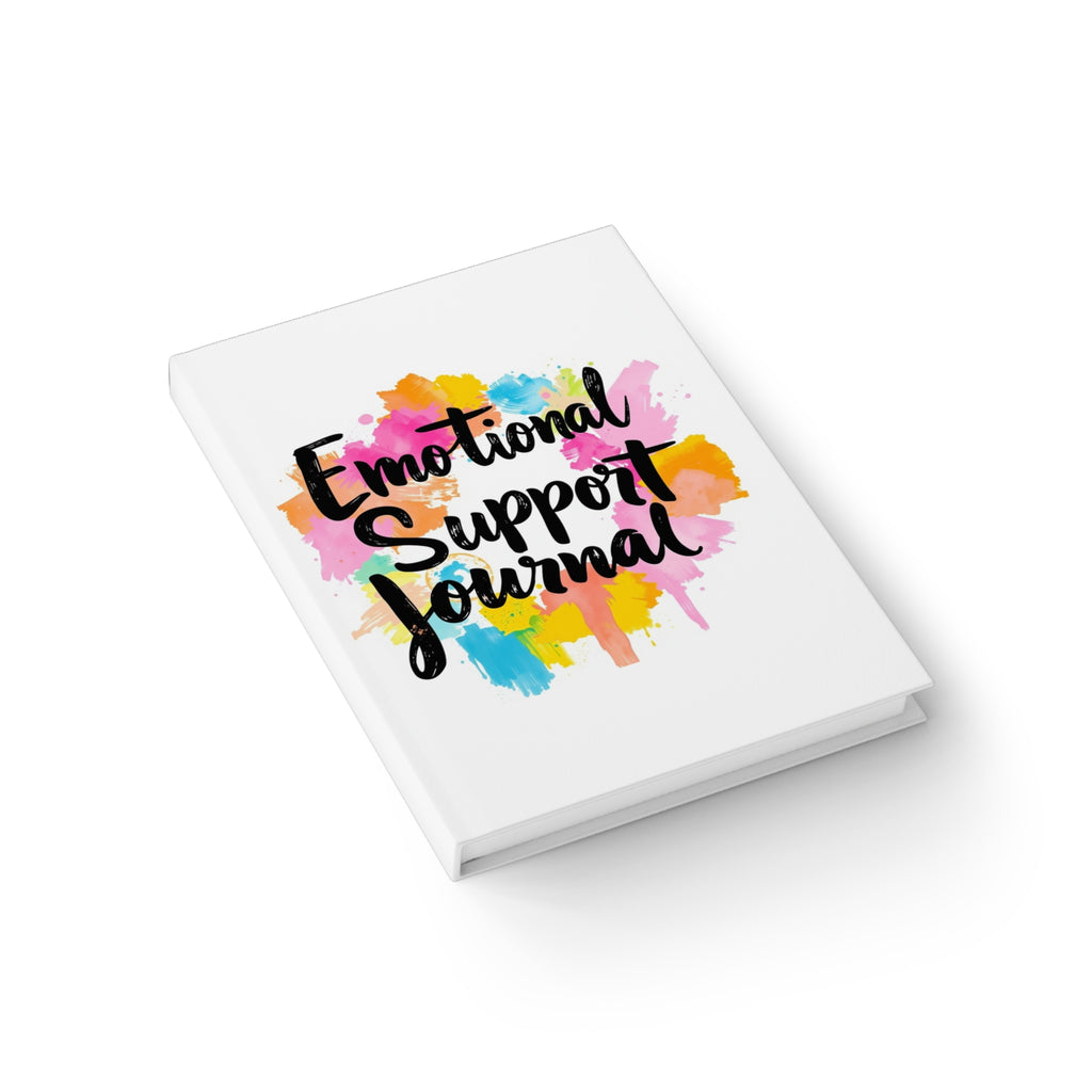 Emotional Support Journal – Ruled Line Notebook
