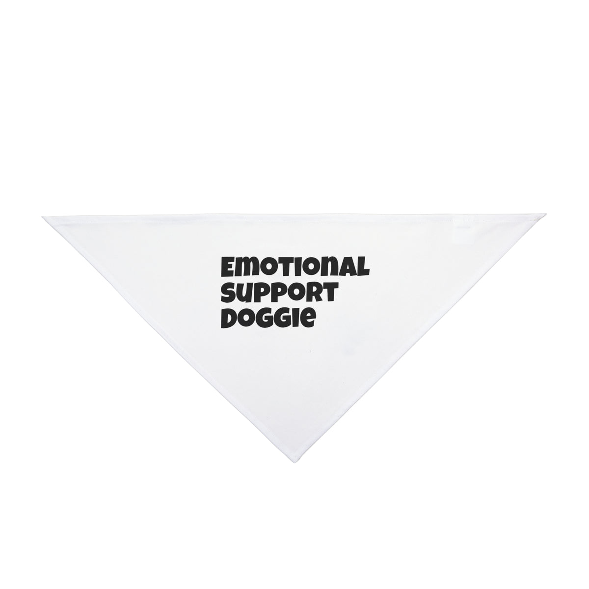 Pet Bandana — "Emotional Support Doggie" Cute Dog Bandana, Funny Support Pet Accessory