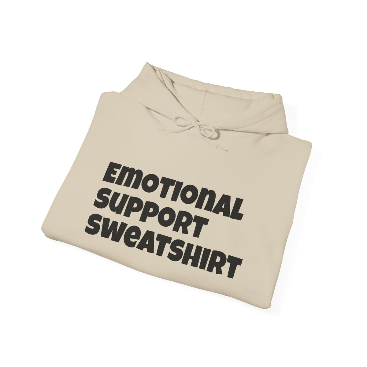 Emotional Support Sweatshirt Hoodie — Cozy Mental Health Comfort