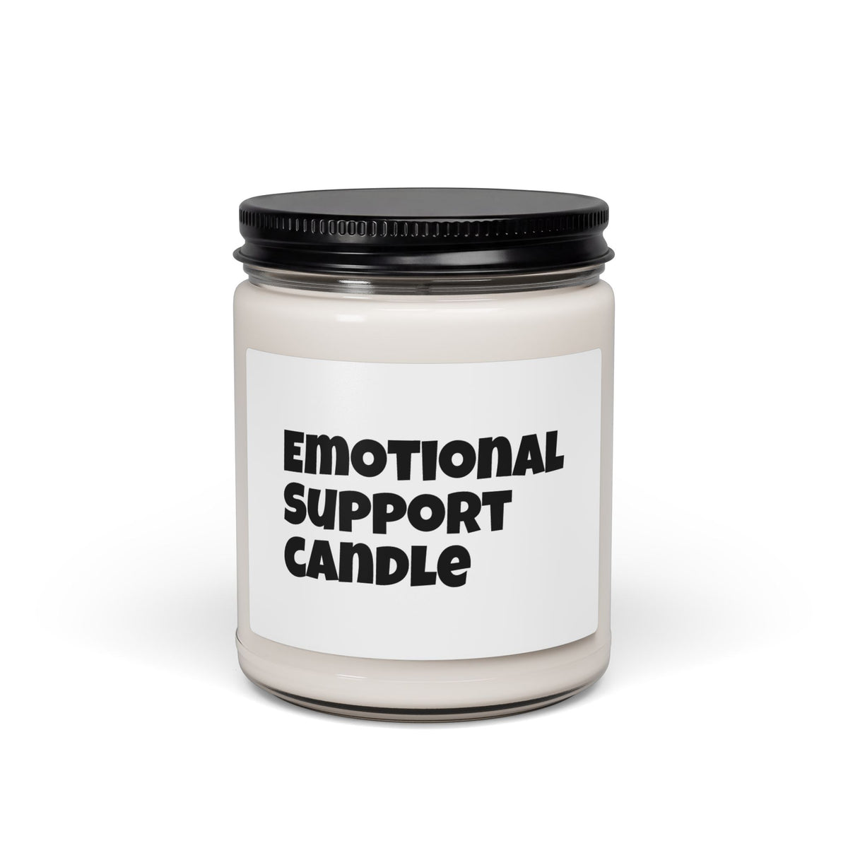 Emotional Support Candle — 9oz Scented Soy Candle (Stress Relief, Self-Care Gift)