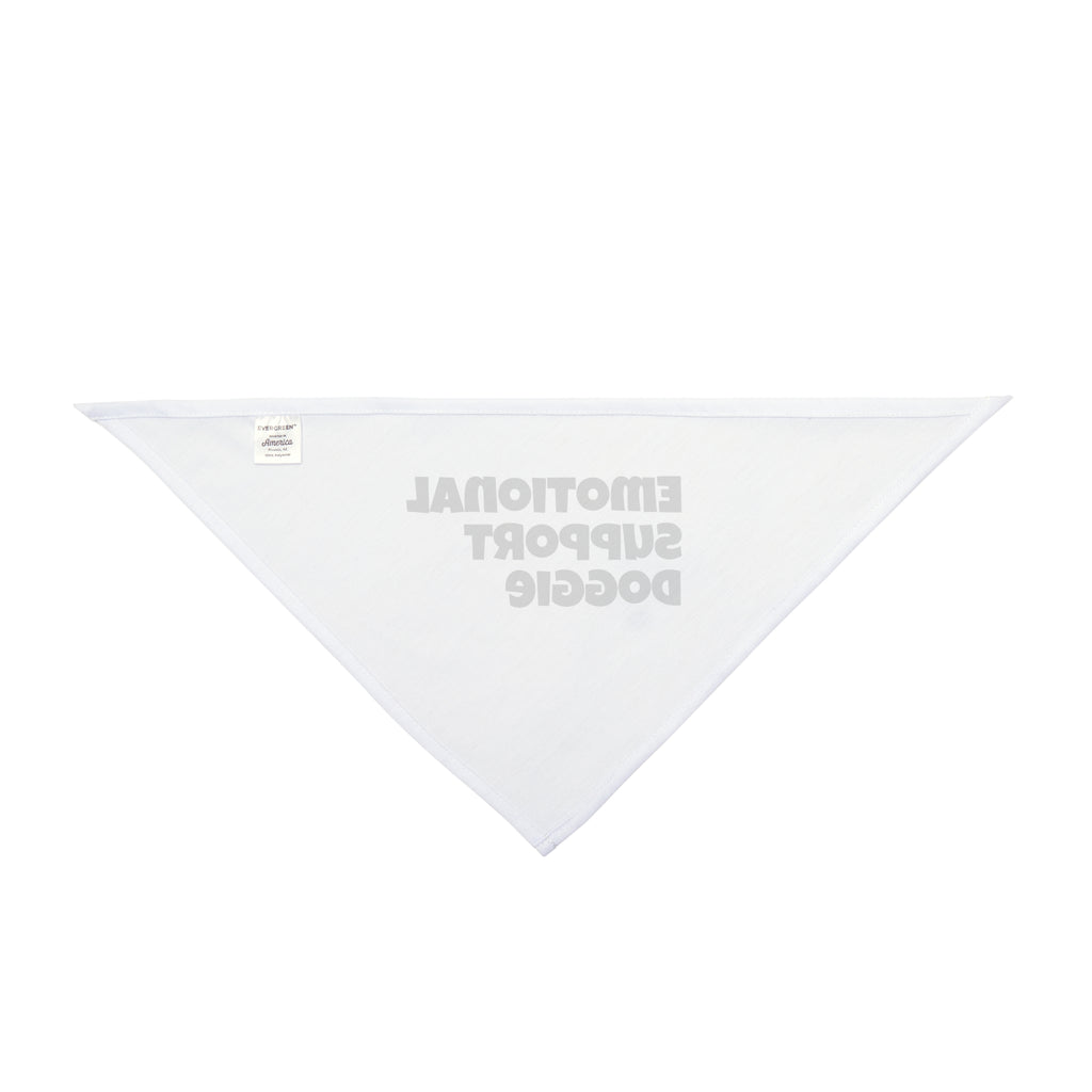Pet Bandana — "Emotional Support Doggie" Cute Dog Bandana, Funny Support Pet Accessory