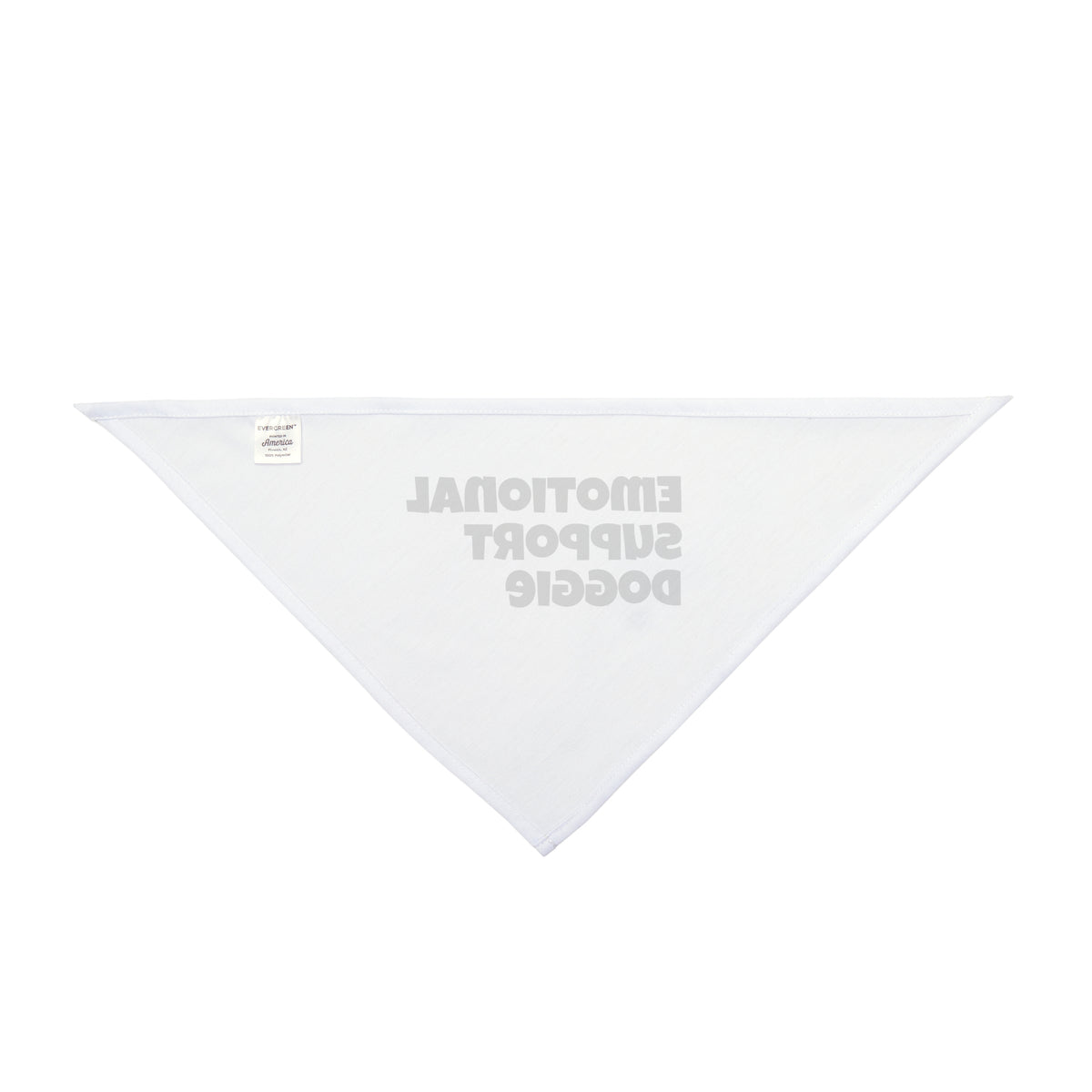 Pet Bandana — "Emotional Support Doggie" Cute Dog Bandana, Funny Support Pet Accessory